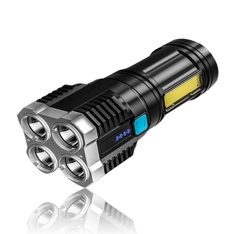 STREAM - High Power 4 Lamp Beads LED Flashlight