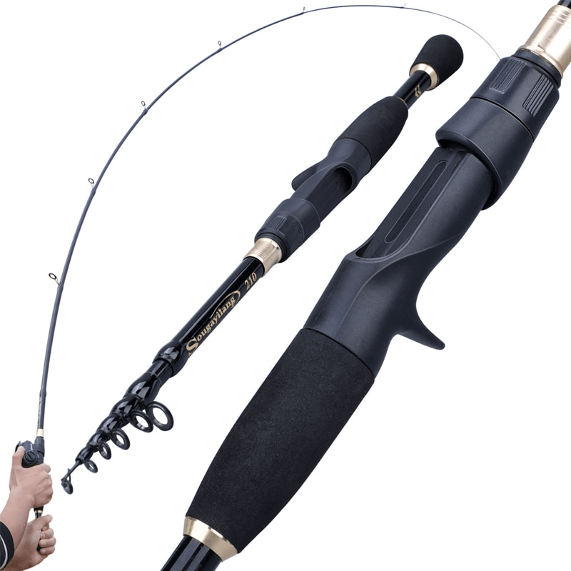 KASTKING COMPASS TELESCOPIC SPINNING ROD - REVIEW