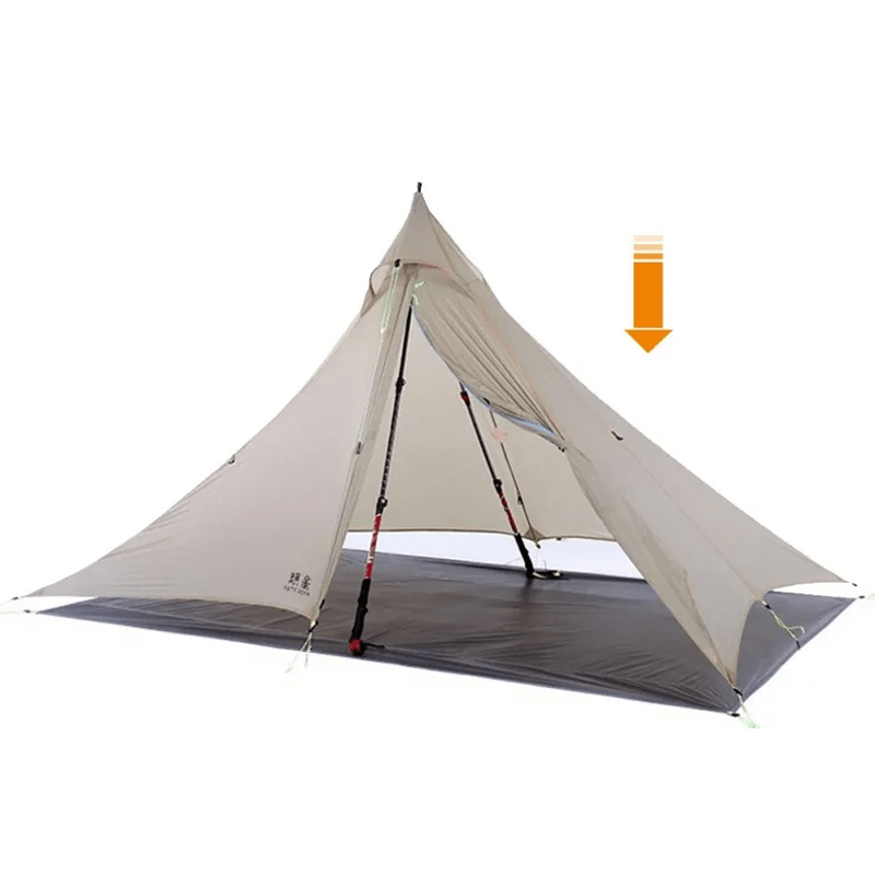 SUMMITSHADE - Lightweight Pyramid Tent PU 5000mm 1-2 ppl