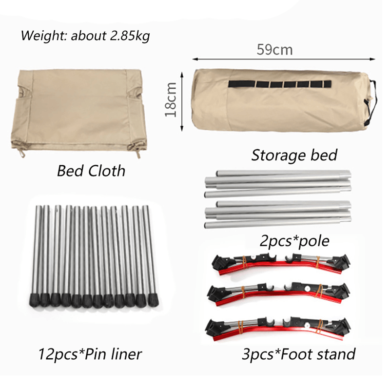 EDEN - Foldable Camping Bed