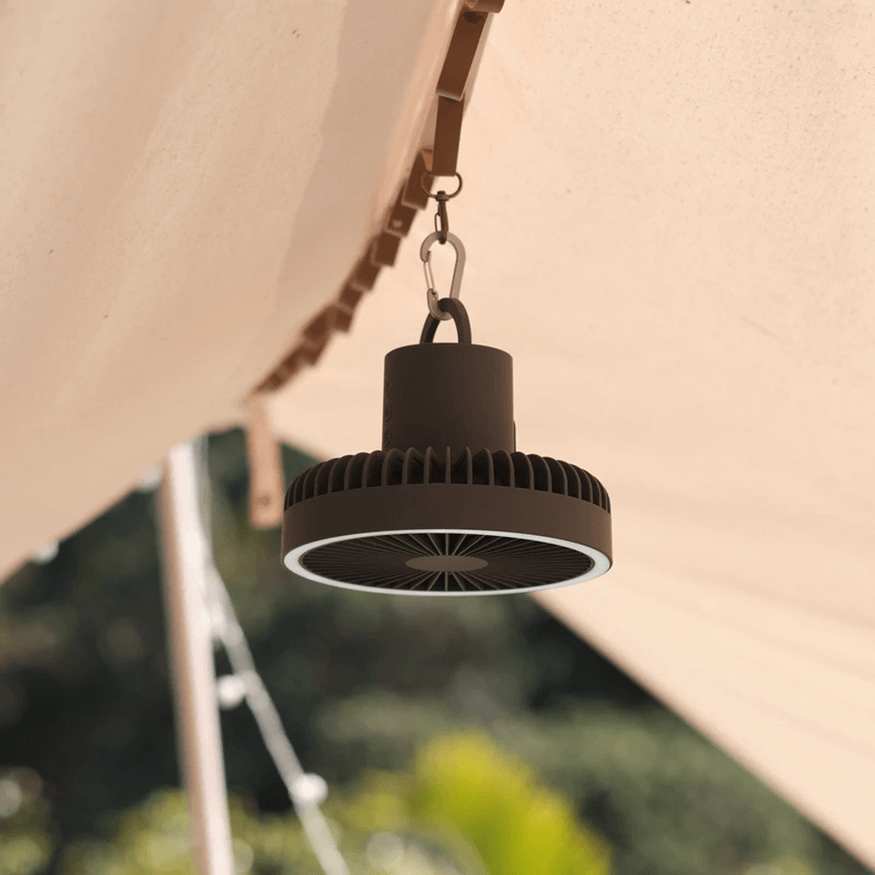 MISTYFAN - Ventilateur de camping portable 10 000mAh