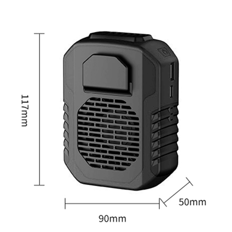 GALE - Mini ventilateur portable 6000mAh