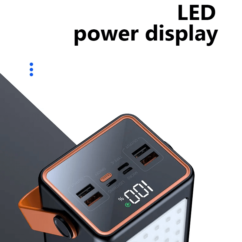 ECLIPSECELL - Massiv powerbank med lommelygte
