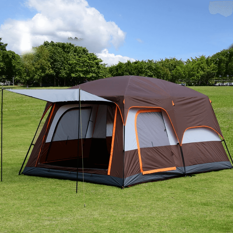 CAMPBLOOM - Large Space Camping Tent PU >3000mm 3-10 ppl