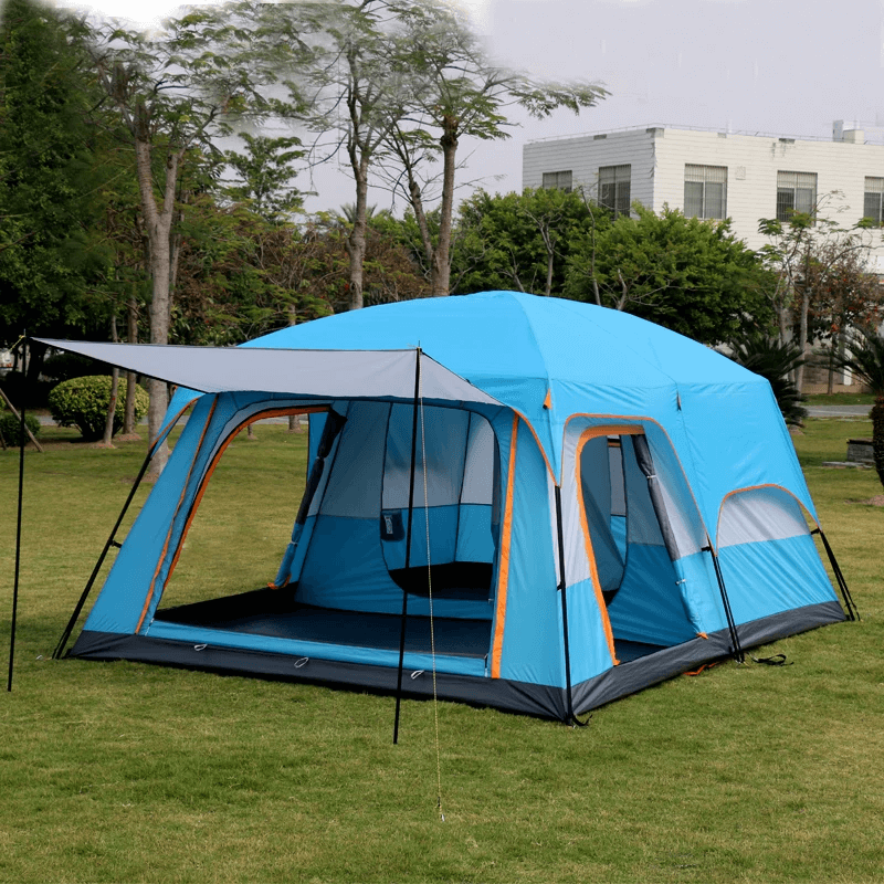 CAMPBLOOM - Tente de camping grand espace PU >3000mm 3-10 ppl