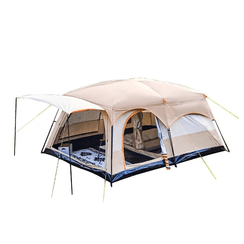 CAMPBLOOM - Tente de camping grand espace PU >3000mm 3-10 ppl