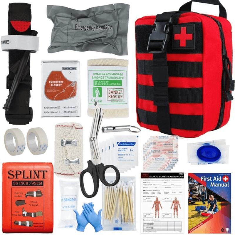 ECOMED - First Aid Survival Kit 18 tools