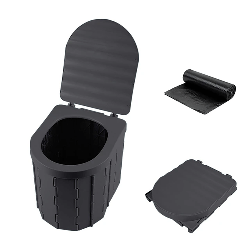 PEBBLE - Toilette pliante portable pour l'extérieur