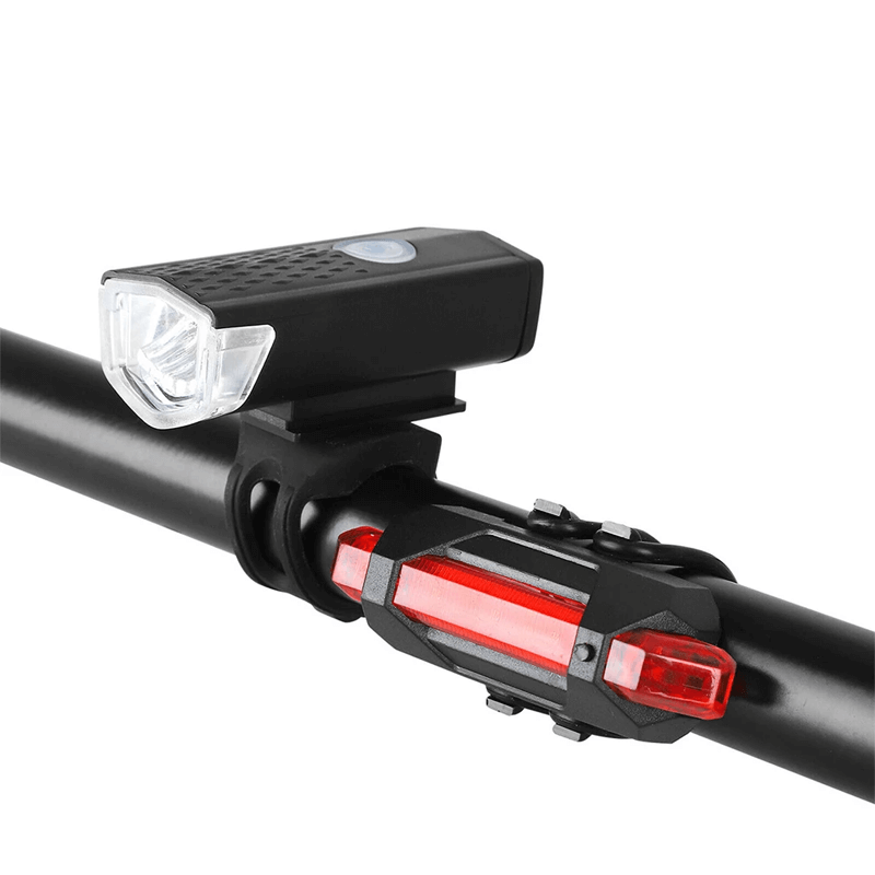 THRIVE - USB Rechargeable LED Bicycle Light Set