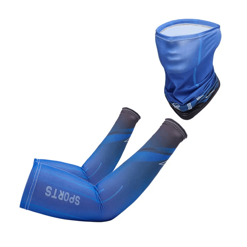 SUNFLOW - Manches et masque de protection solaire contre les UV