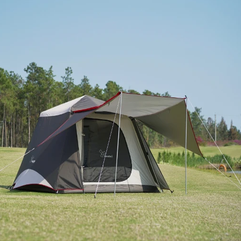 BREEZEDOME - Grande tente de camping PU 3000mm 3-5 ppl