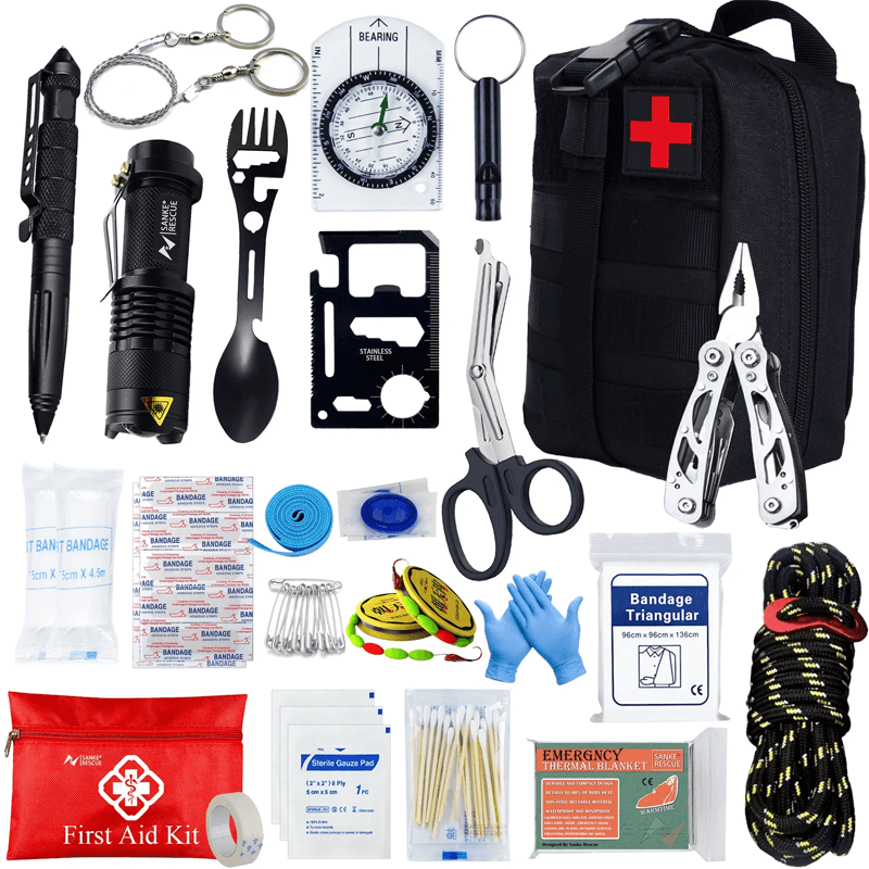 TERRAKIT - Kit tactique de premiers secours 24 outils