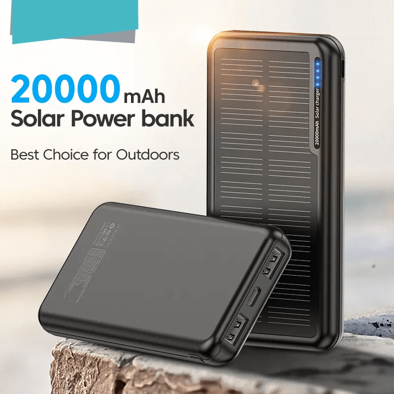 SOLARFLARE - 20000mAh Solar Power Bank
