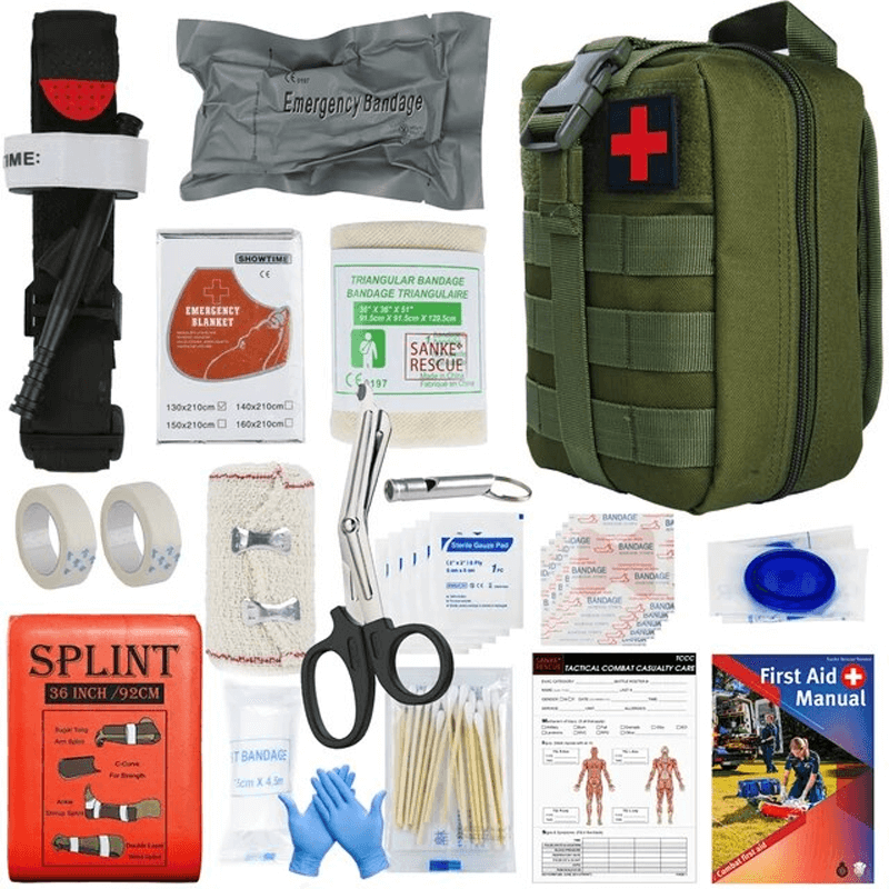 ECOMED - Kit de survie premiers secours 18 outils