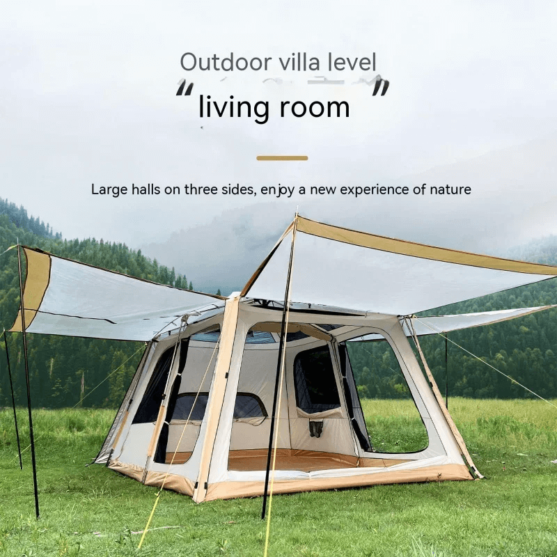 SKYSHELL - Automatic Two-Bedroom Tent PU 3000mm 8-10 ppl