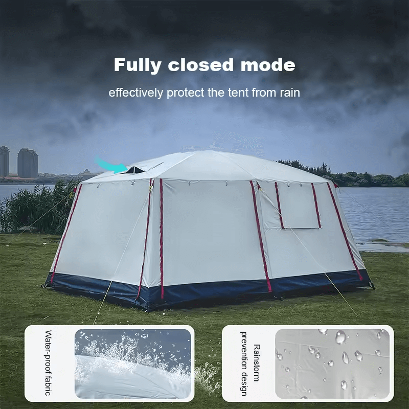 HARMONY - Luxueuse tente de camping PU 3000mm 6-8 ppl