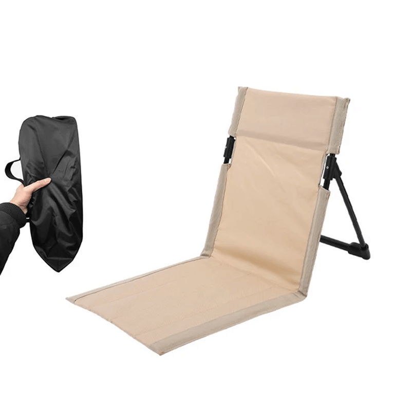 ZENCHAIR - Camping Folding Chair with Back Cushion