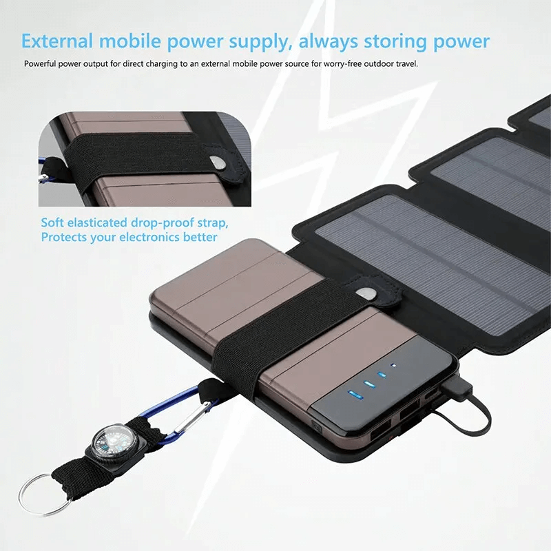 FLAREFOLD - Panneau de chargement solaire portable