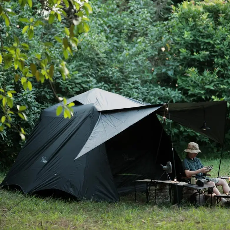 BREEZEDOME - Stort udendørs campingtelt PU 3000mm 3-5 personer
