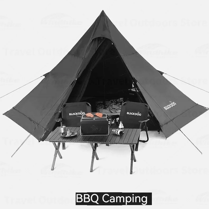 SKYGUARD - Double Layer Pyramid Tent PU 3000mm 5-8 ppl
