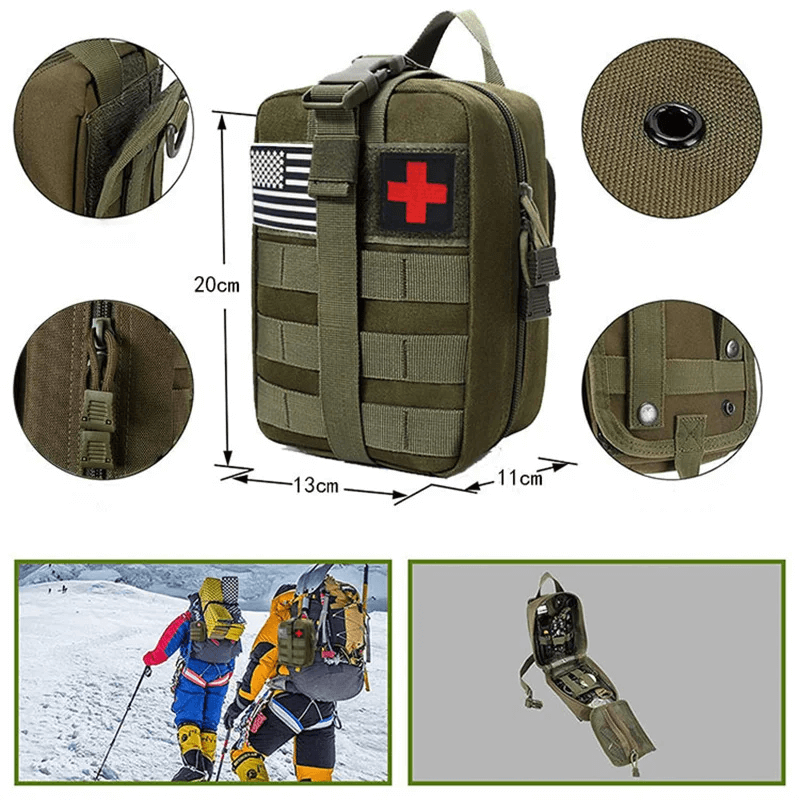 TIMBERKIT - Kit de survie et de premiers secours 35 outils