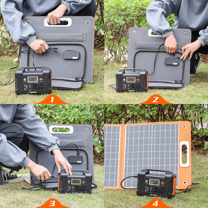 SOLARA - Panneau solaire portable 60W