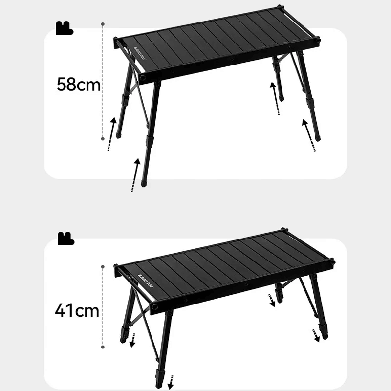 PINNACLEA - Multifunctional Camping Table