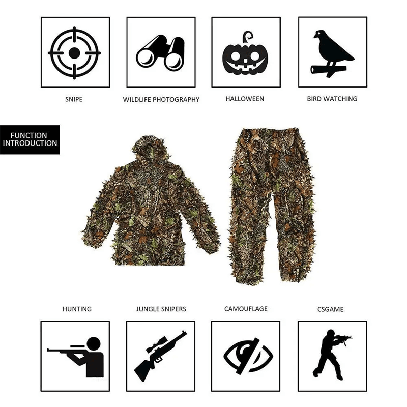 GLACIER - Vêtements de camouflage pour la jungle