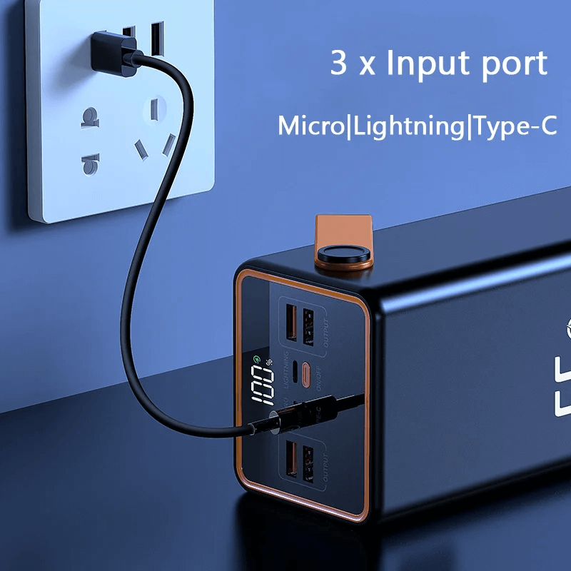 ECLIPSECELL - Massiv powerbank med lommelygte