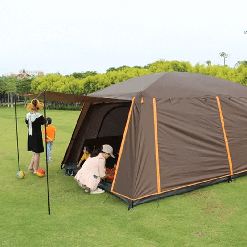LEAFSHADE - Two Rooms Family Tent PU 4000mm 4-10 ppl