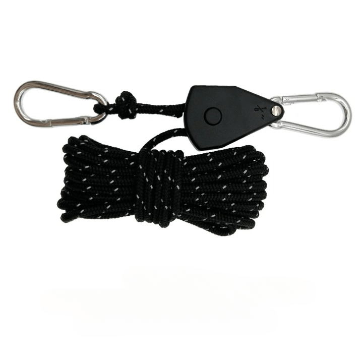ReflectaCord – Reflective Tent Rope 5M with Adjustable Pulley for Camping