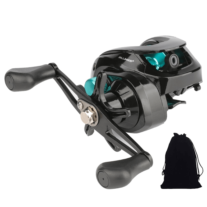 Baitcasting Fishing Reel, Quick Replacement, Durable