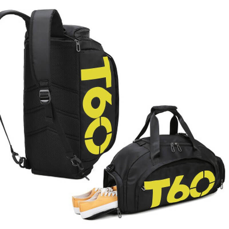 Waterproof T60 Sports Gym Gym Bag Women For Men Ideal For Yoga, Training,  And Travel With Shoe Compartment From Chao07, $19.42 | DHgate.Com
