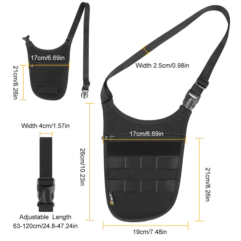 KNOBSTONE - Anti-theft Shoulder bag - CompassNature