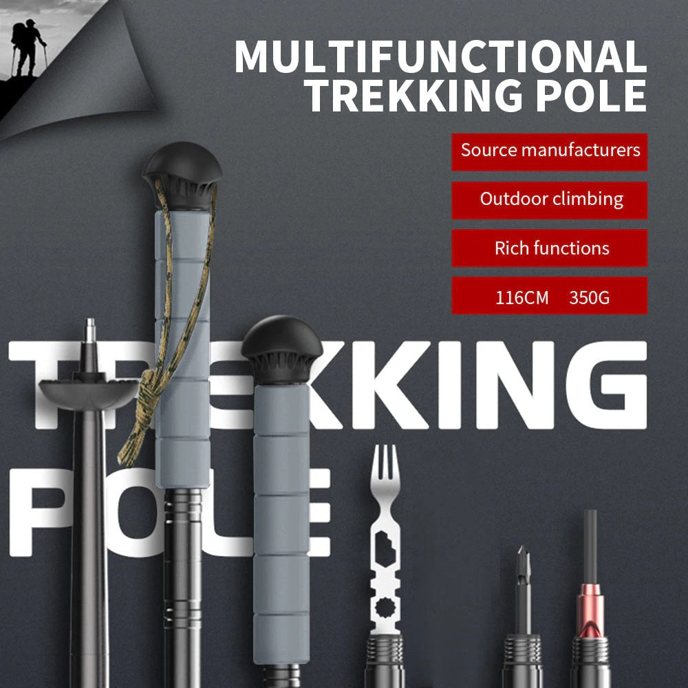 JUGLANS MAJOR - Multifunction Trekking Pole - Compass Nature