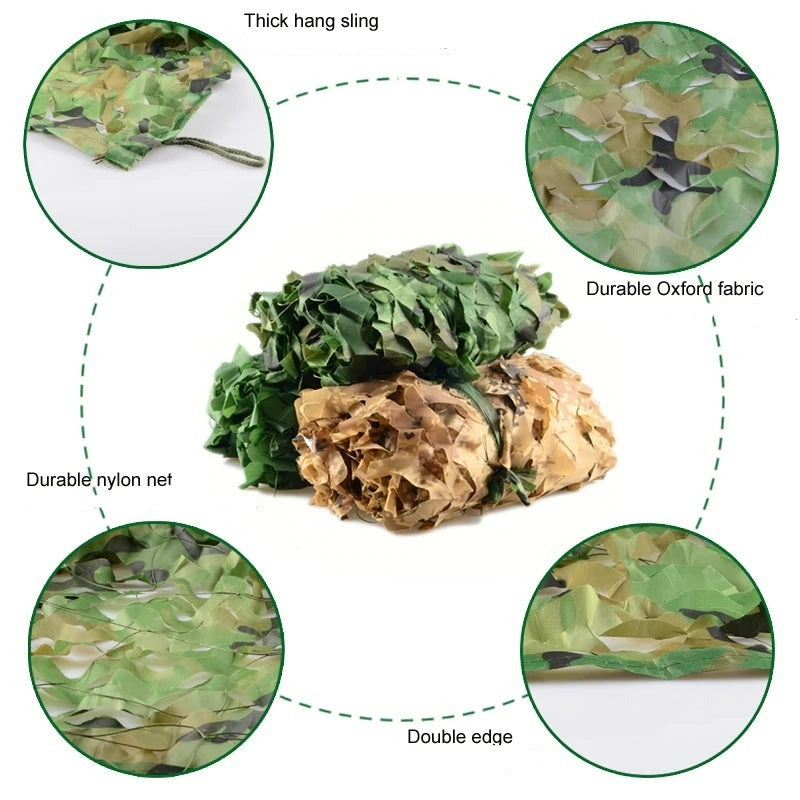 WOODLAND - Military Camouflage Nets - Compass Nature